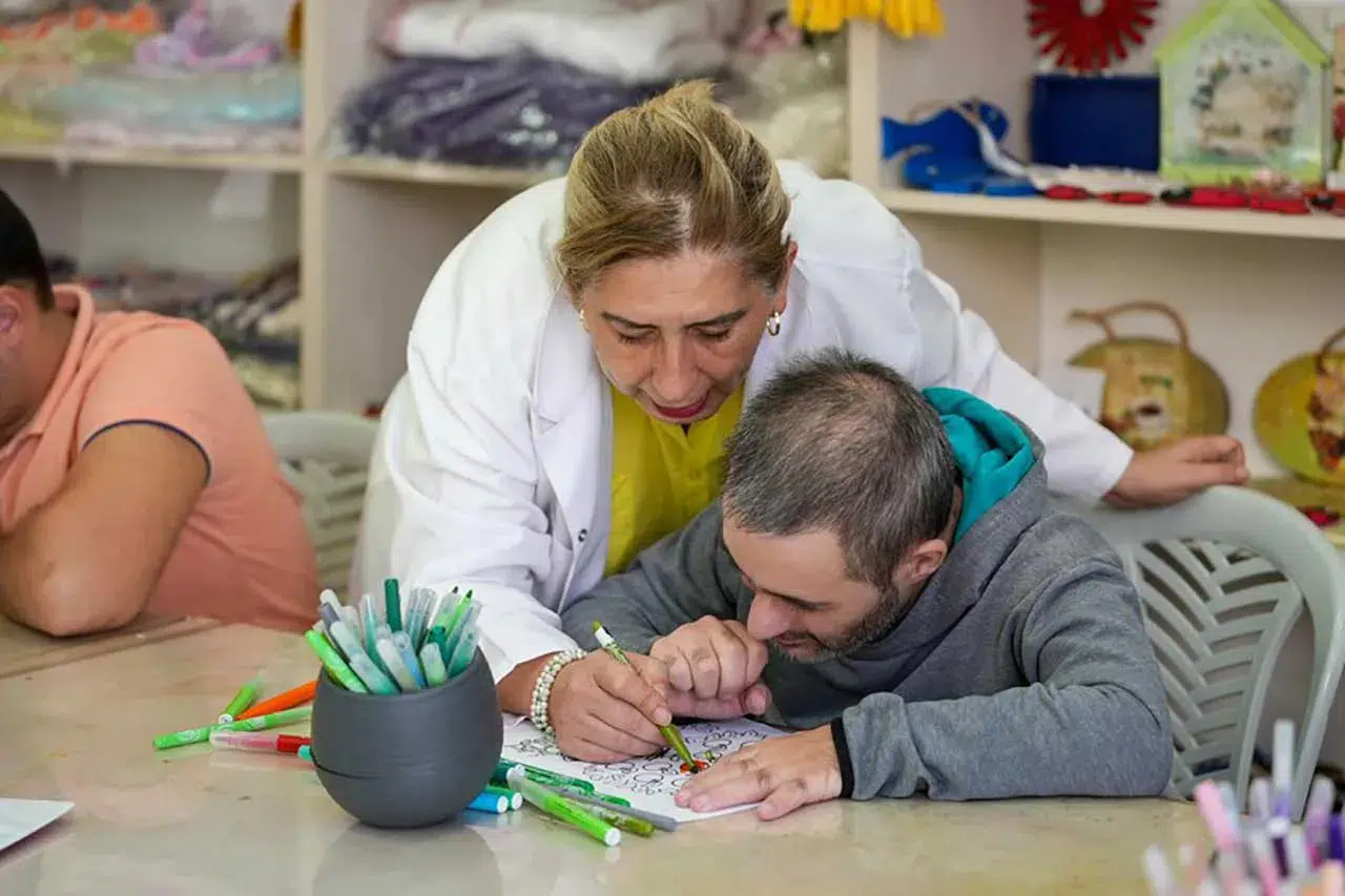 Üreten Engelliler Merkezi'nde yeni dönem eğitimleri başladı