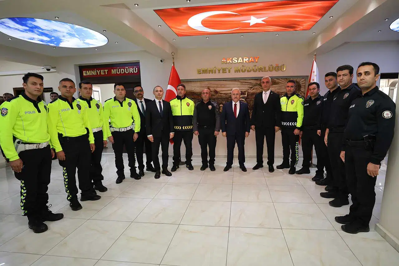 Aksaray Valisi’nden polislere başarı belgesi! Nedeni belli oldu