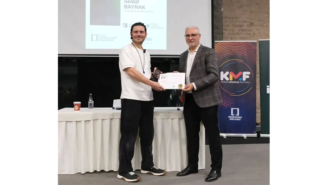 Konya'da “Mimarlık Falan” söyleşisine yoğun ilgi!