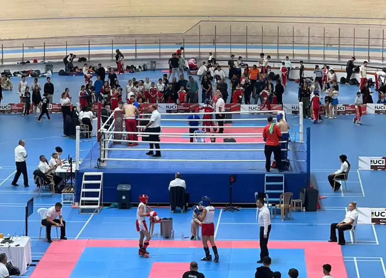 Meram’da kick boks coşkusu: 575 sporcu ringde!