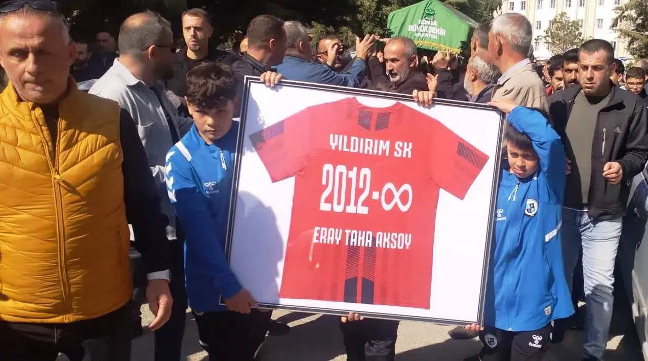 Konya yasta! Minik sporcu gözyaşlarıyla toprağa verildi