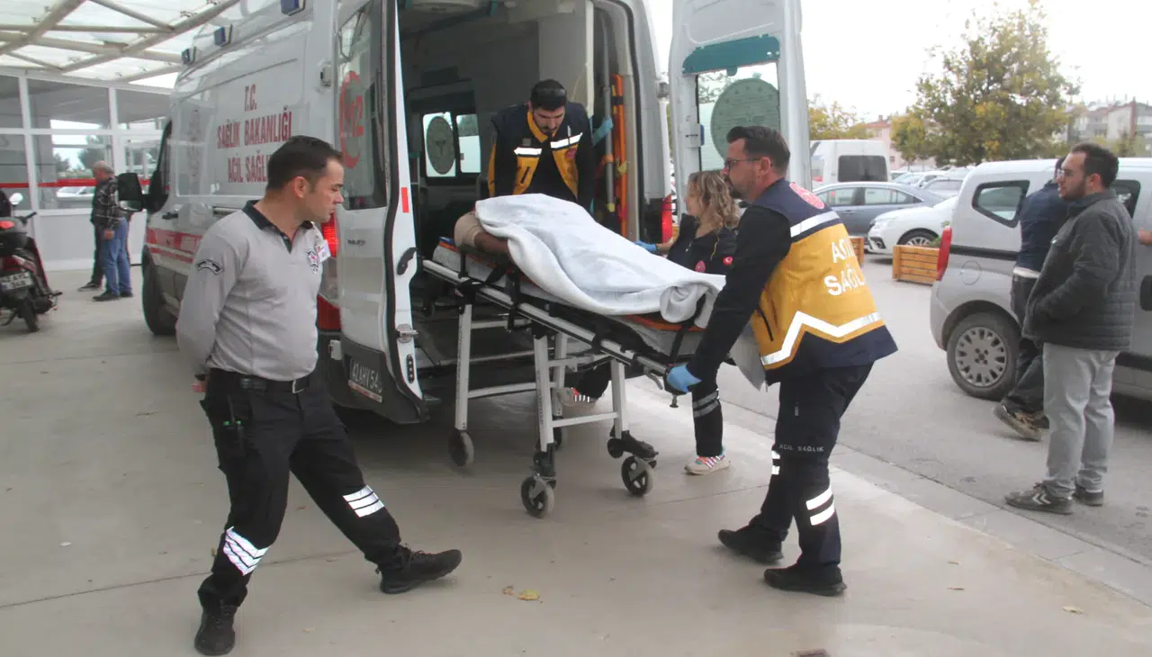 Beyşehir’de inşaatta korkutan kaza: İşçi yükseklikten düştü!