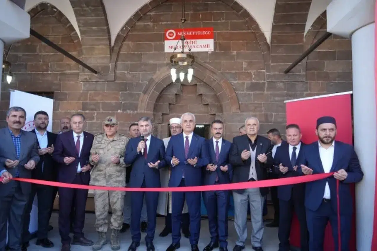 CHP döneminde yıkılan cami tekrar ibadete açıldı