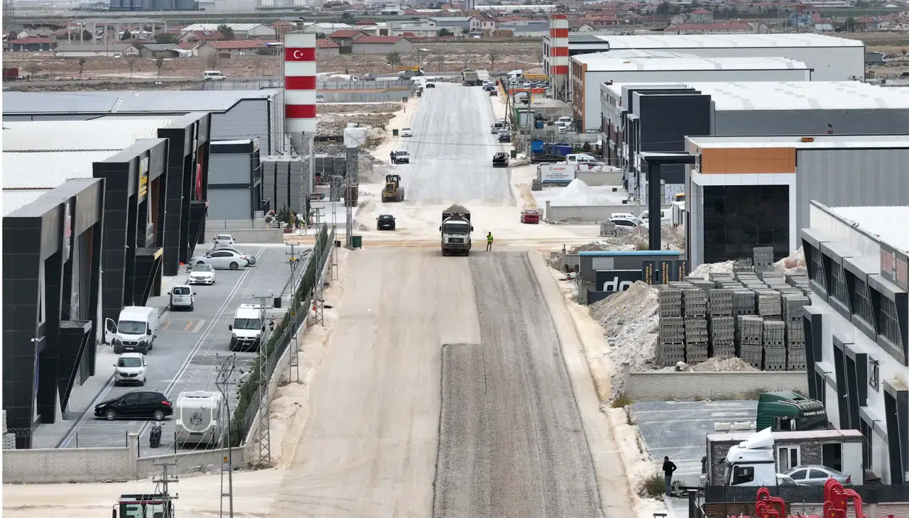 Konya'da sanayi sitelerine yeni yollar geliyor!
