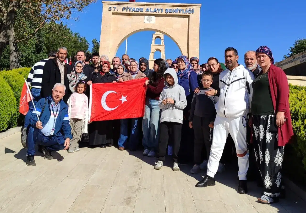 Konya'nın kahramanları, tarihi şehirleri keşfetti
