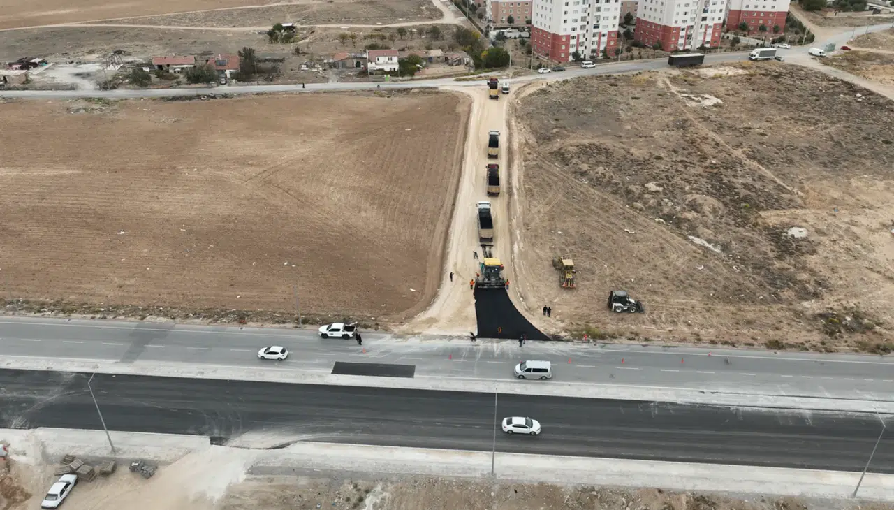 Konya'daki bu mahallede yol çalışması tamamlandı!