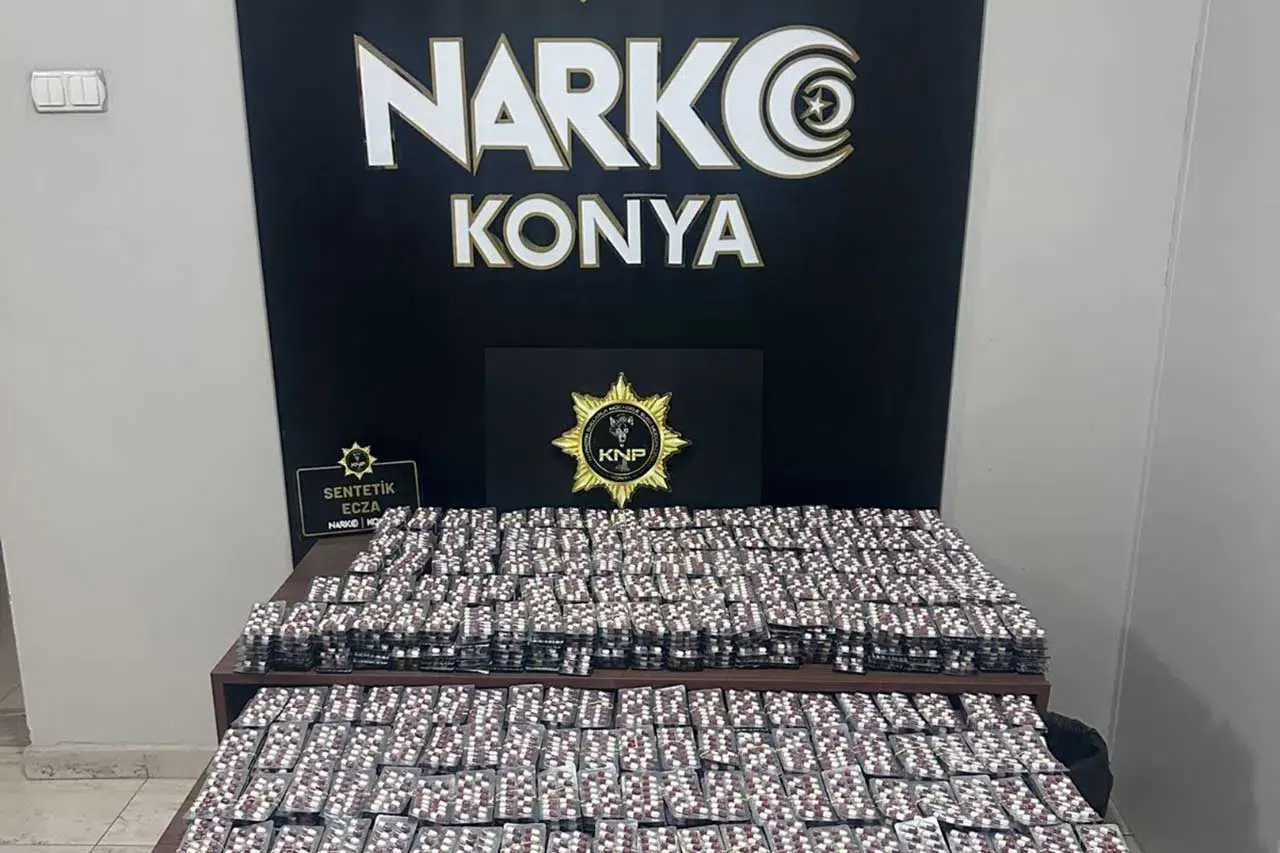 Konya Emniyeti zehir tacirlerine göz açtırmıyor! 282 tutuklama