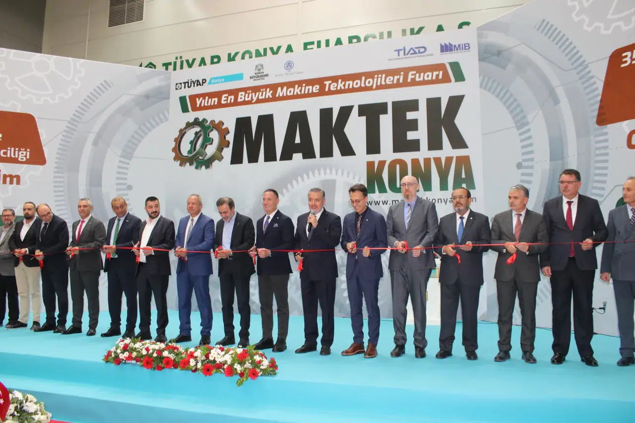 60 ülkeden 400 firma MAKTEK Konya Fuarı'nda buluştu!