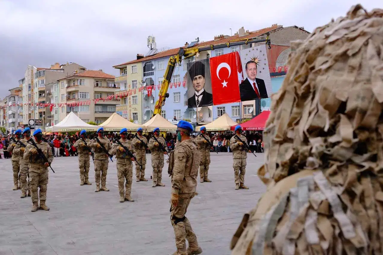 Karaman'da Cumhuriyet Bayramı coşkusu yaşandı