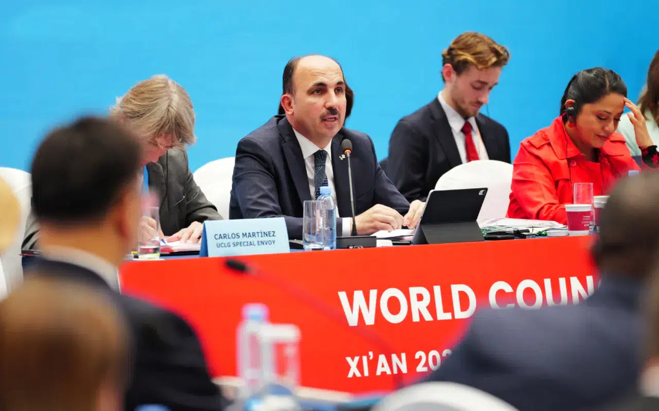 Başkan Altay, Çin’den dünyaya haykırdı