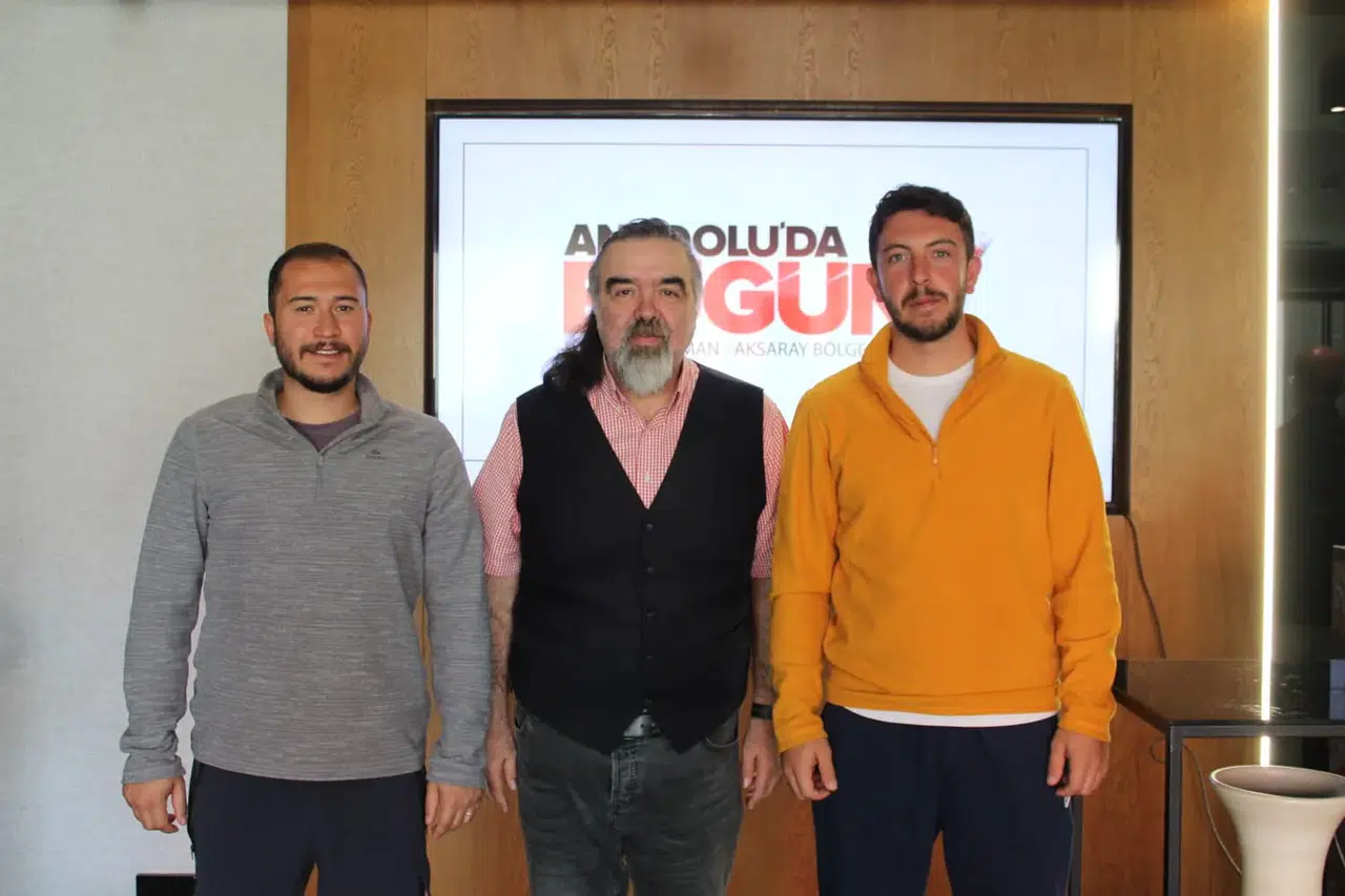 Konya 'Çim Hokey' ekibinden Anadolu’da Bugün’e ziyaret