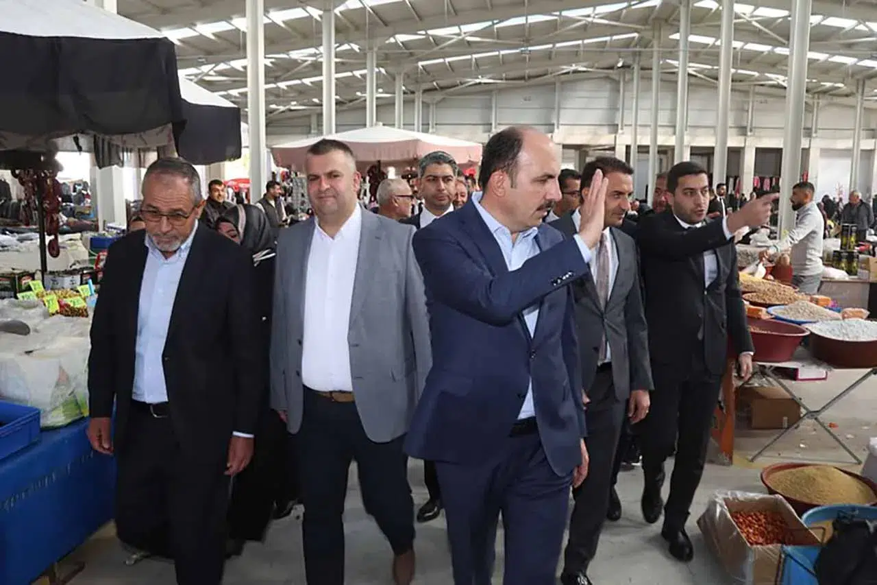 Konya'da bir pazar alanı daha açıldı! Kapalı pazar alanı hizmete girdi