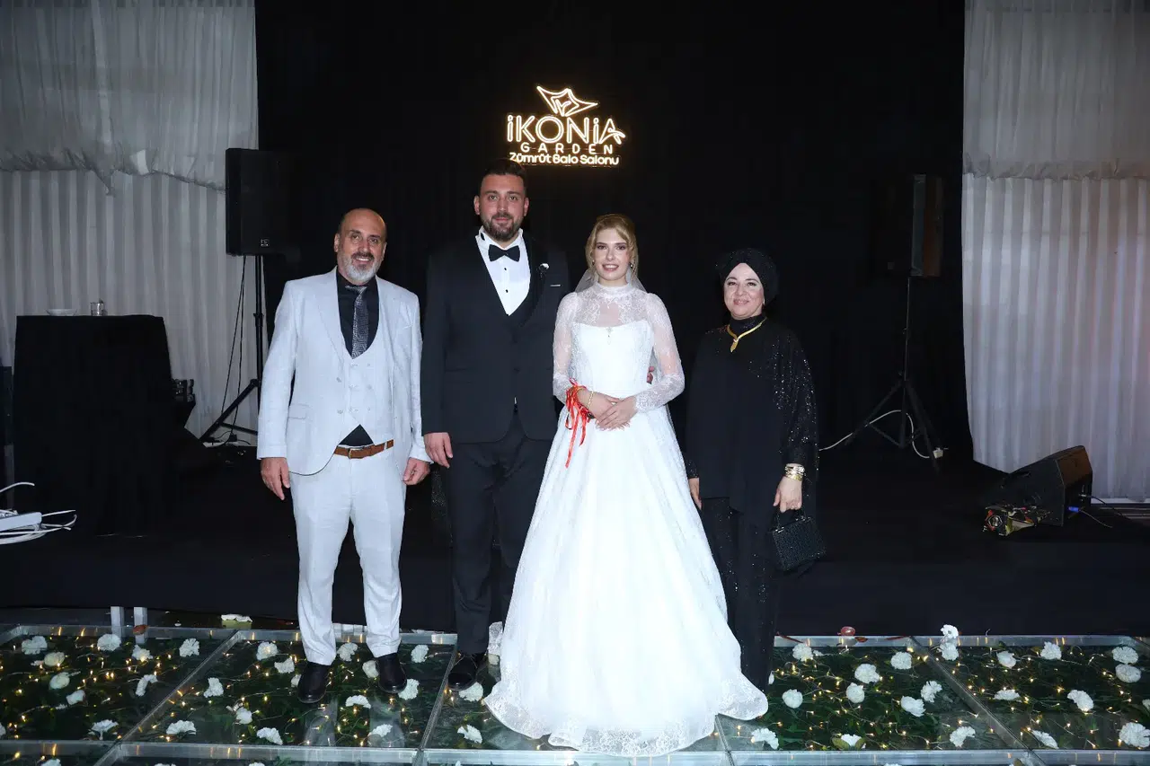 Konya'da Fatih ve Halise hayatlarını birleştirdi!