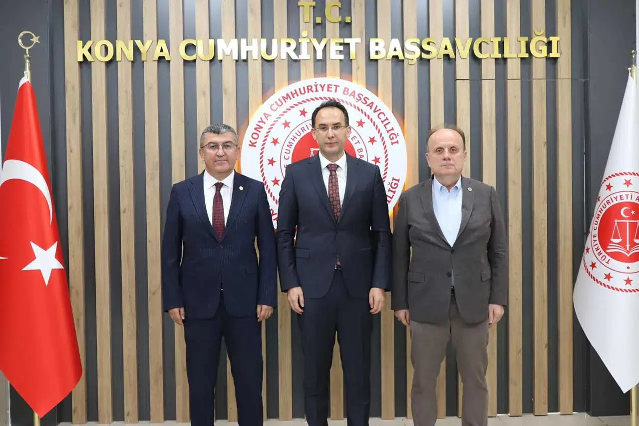 Konya Milletvekilleri Ekici ve Baykan'dan Başsavcı Çoban’a Ziyaret
