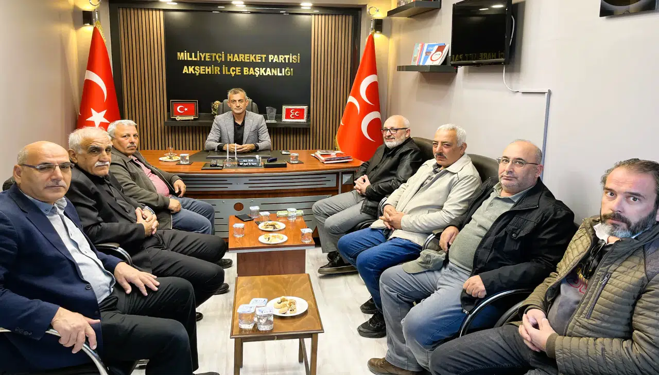 Can-İlim-Der’den MHP’ye ziyaret: “Siyaset amaç değil, güzel işler için araç olmalı”