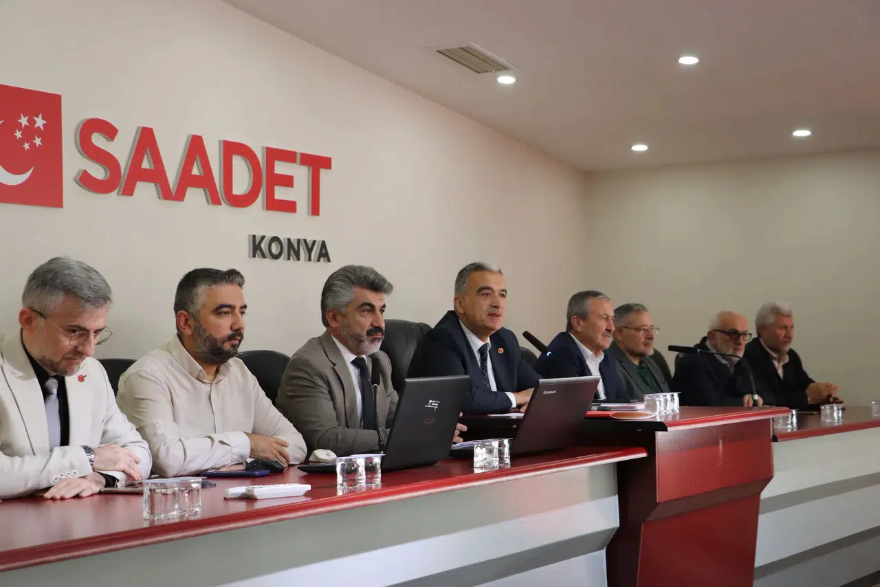 Saadet Partisi Konya’da seslendi: “Şehir ihmal ediliyor, önlem alınmalı”