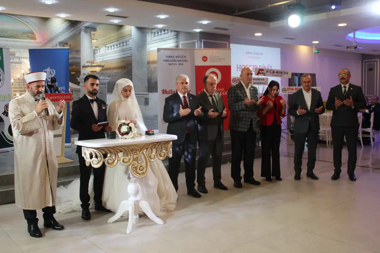 Mehir Vakfı, Konya’da 35 çifti yuvalarına kavuşturdu!
