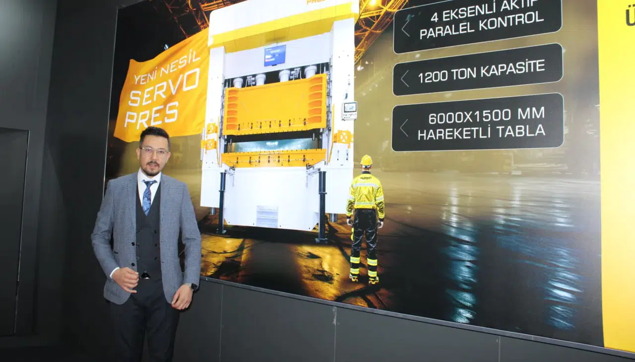 Yerli üretimde yeni dönem: Hürsan Pres’ten özel hidrolik pres atılımı