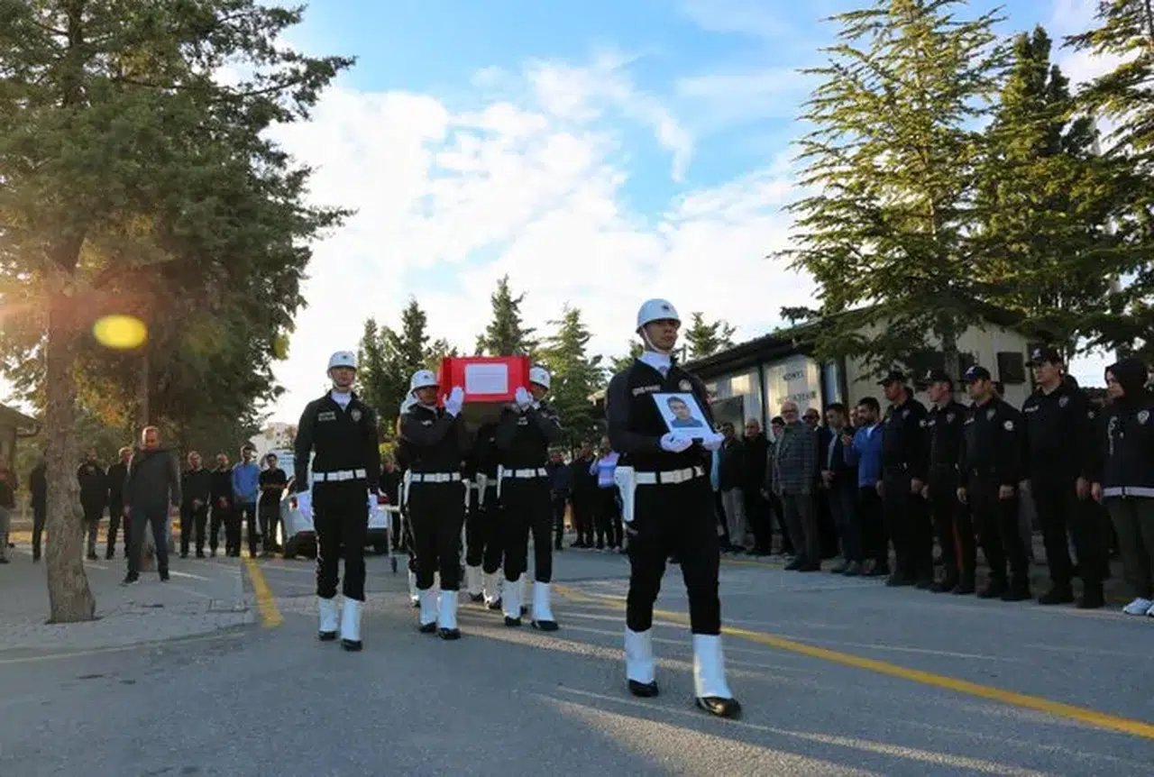 Vefat eden polis Konya’yı yasa boğdu