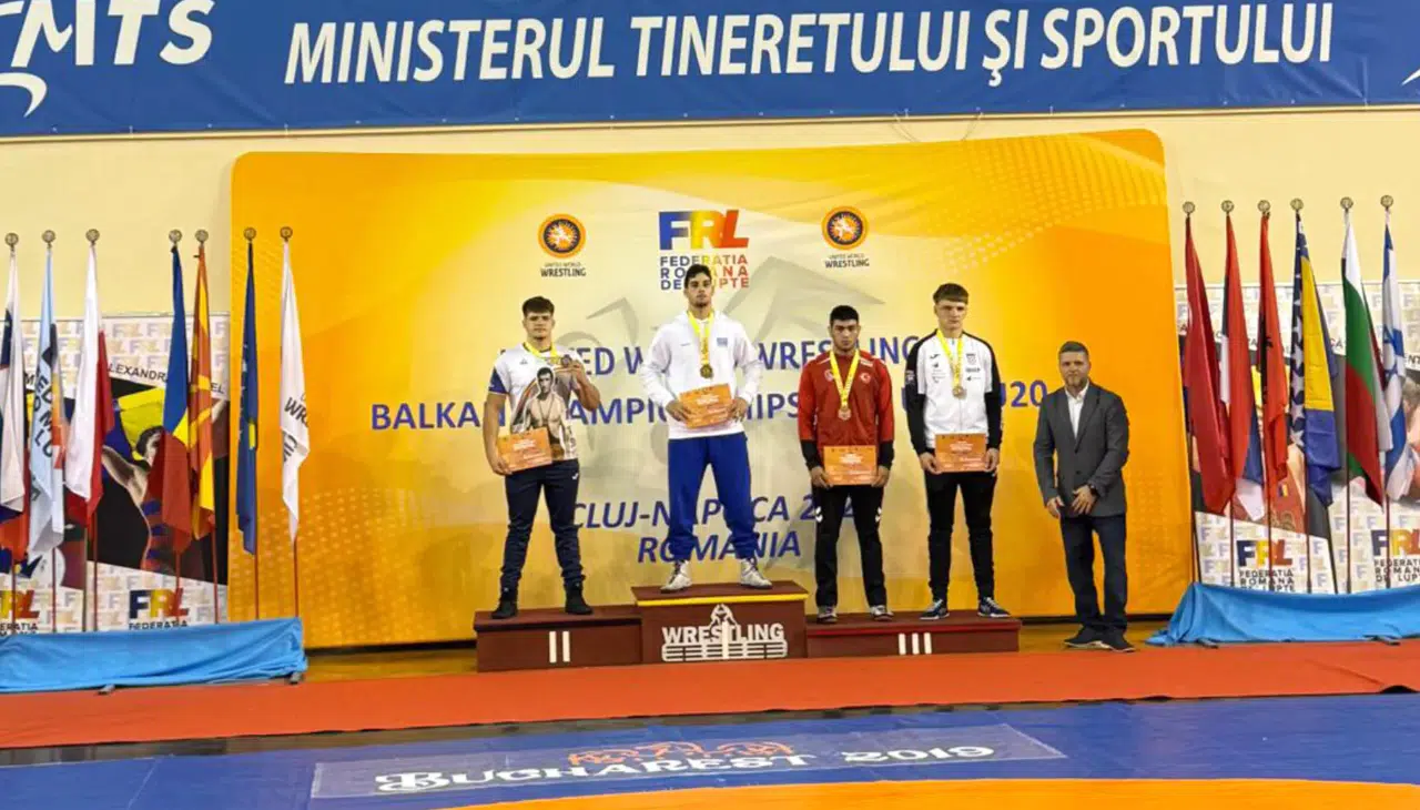 Karatay'dan milli güreşçiler, Balkan Şampiyonası'nda damga vurdu!