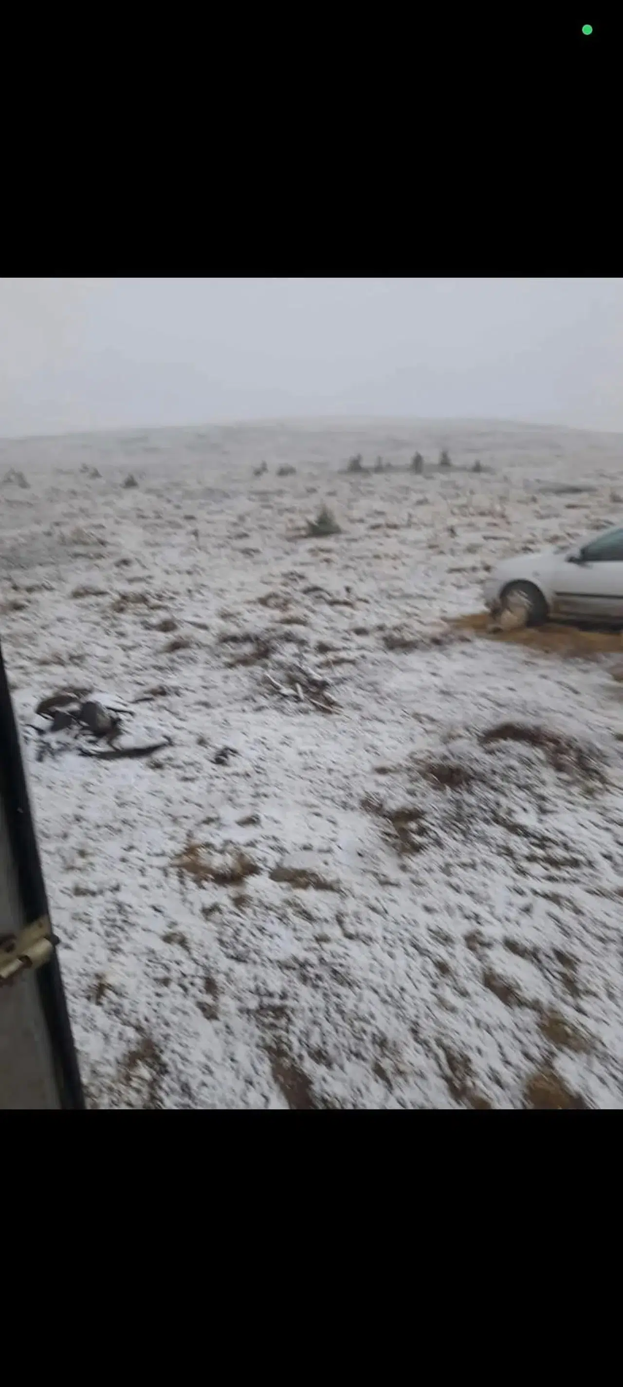 Konya’ya kar yağıyor!  Mevsimin ilk karı üç yere düştü