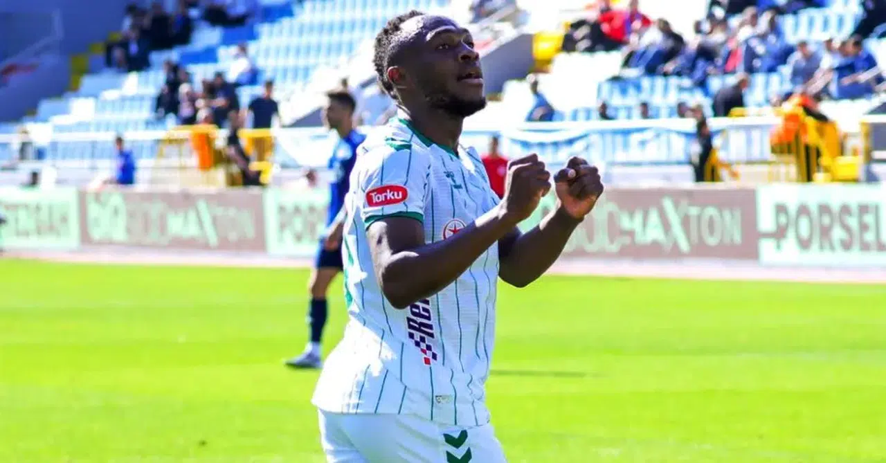 Konyaspor'da Muleka, ilk golünü eski takımına attı