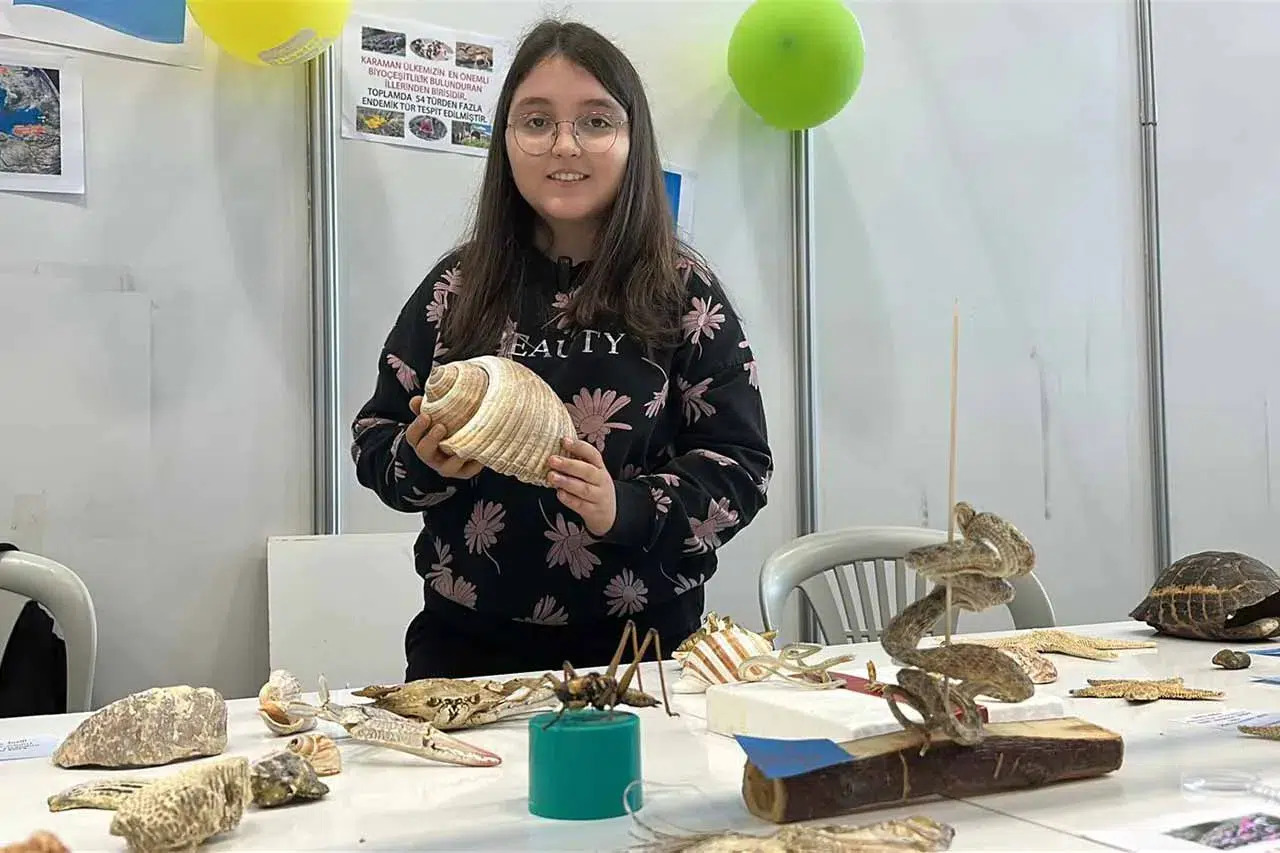 Karaman'ın genç kaşifi! 5 bine yakın fosil topladı, müze kurdu