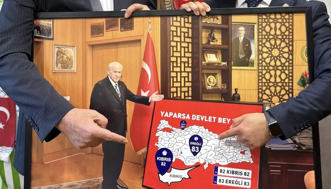 Konya’dan gündem olan hediye! 82 Kıbrıs, 83 Ereğli