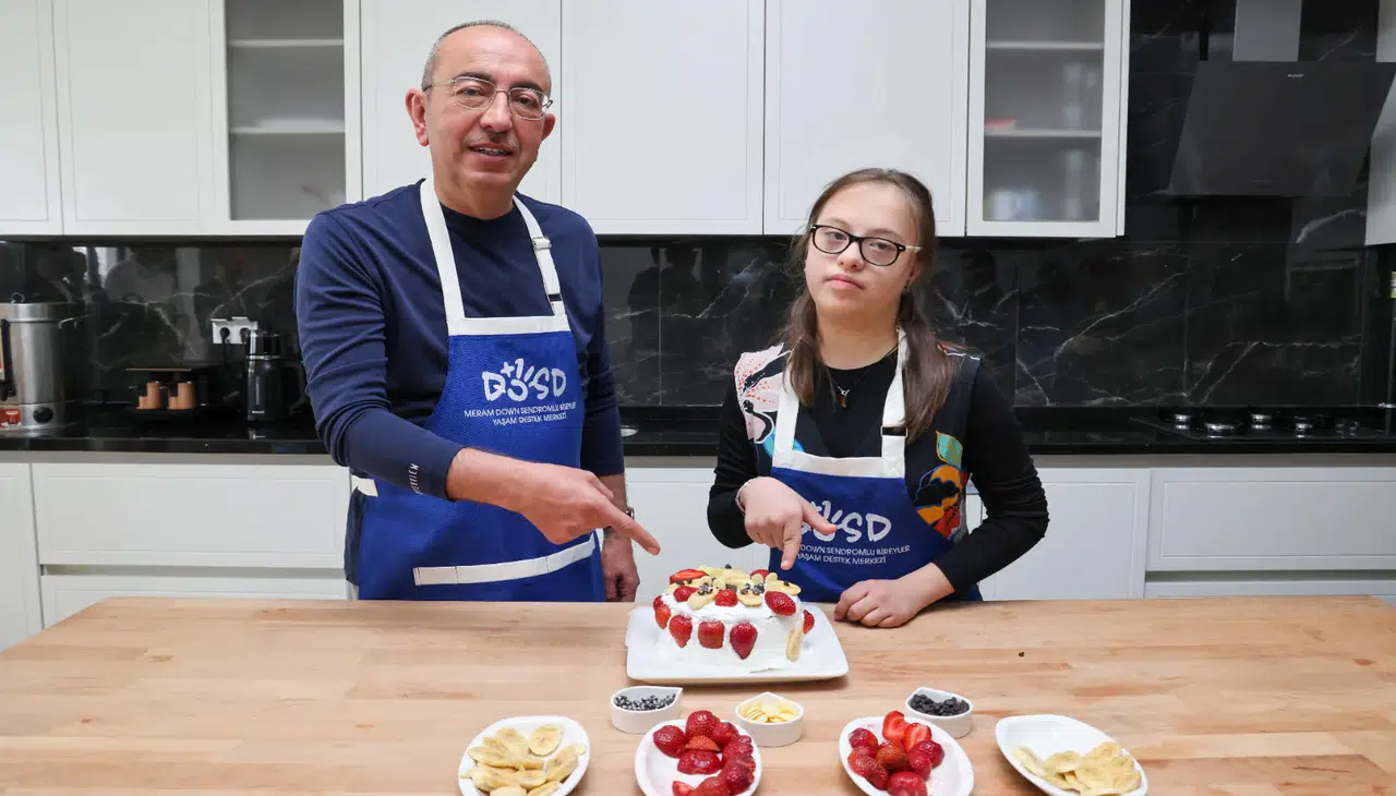 Konya Meram’da down sendromlu gençlere mesleki eğitim fırsatı!