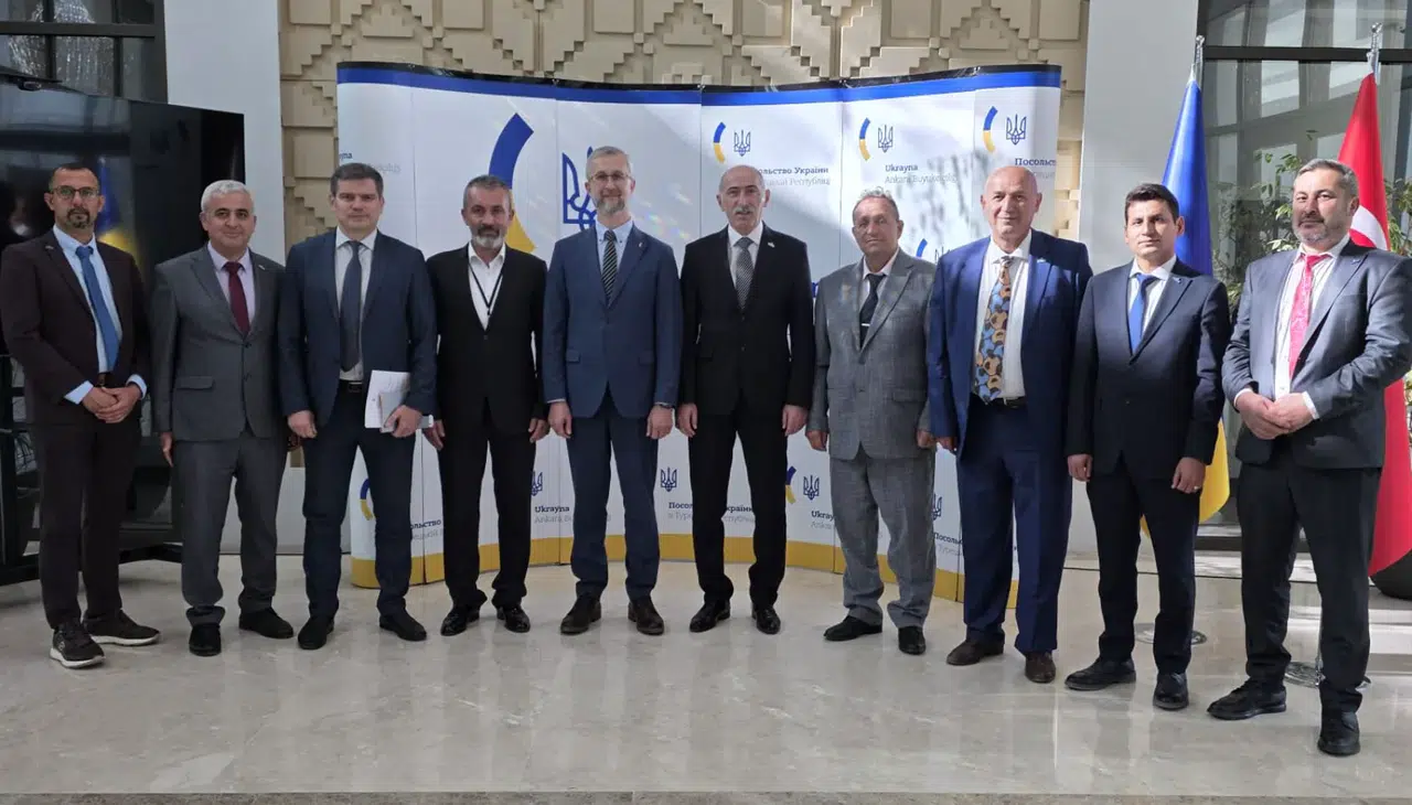 KONİAD’dan Ukrayna Büyükelçisi'ne ziyaret