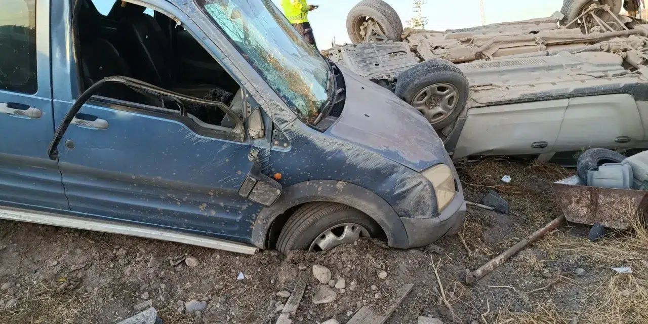 Konya’da feci kaza! 1 ölü, 1 yaralı