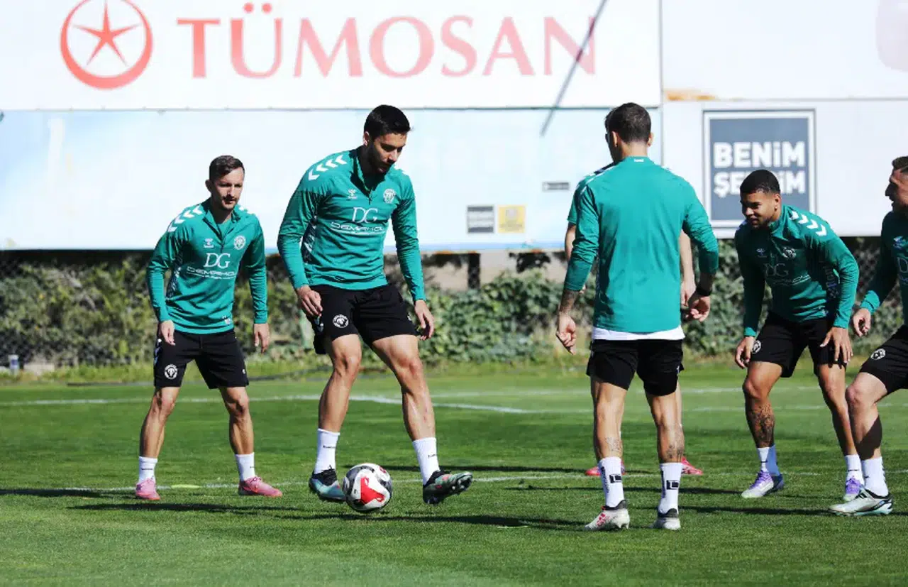 Konyaspor’dan maç öncesi gol çalışması