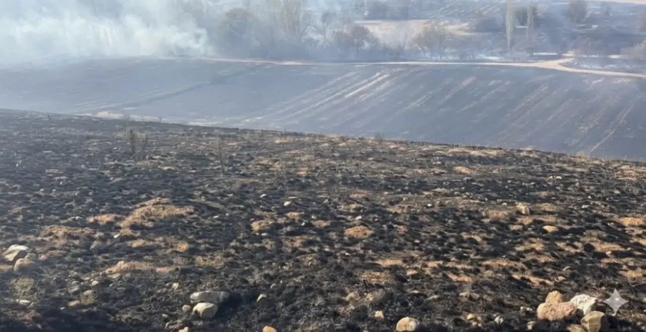 Konya’da korkutan yangın!