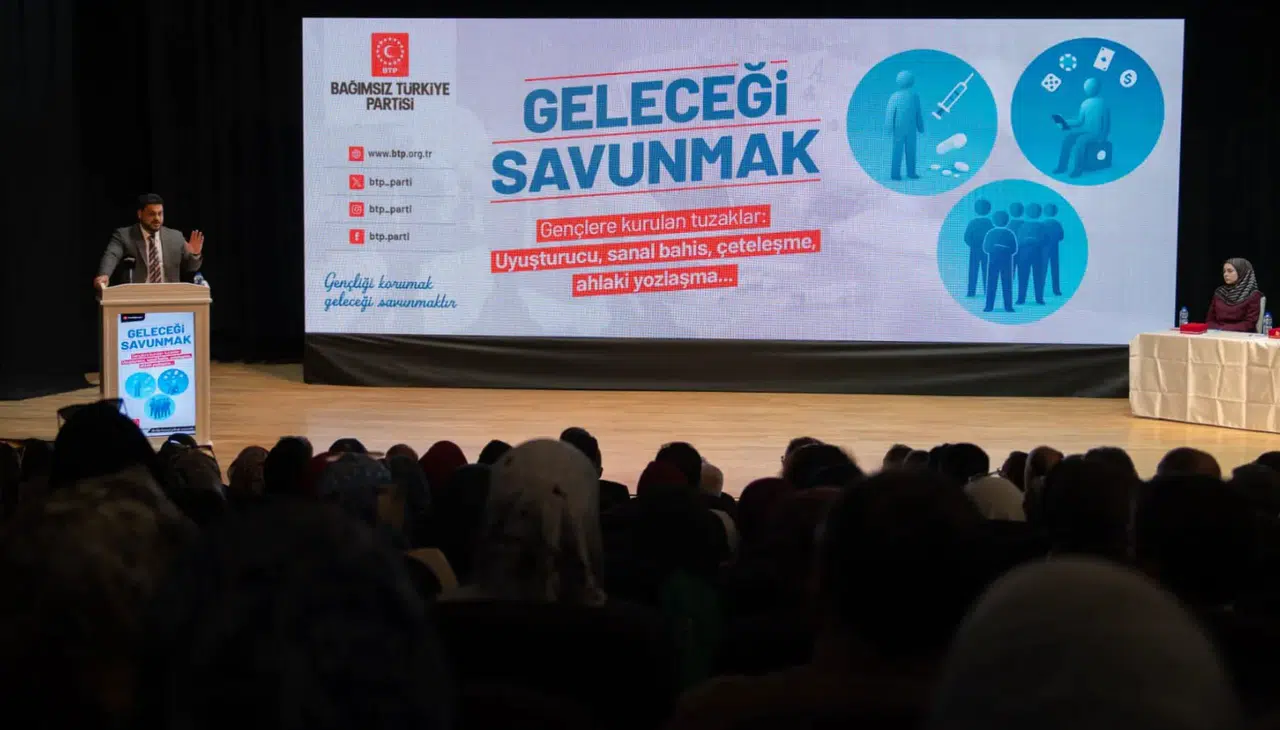 BTP’den 'Geleceği Savunmak' sempozyumu: Gençliği koru, geleceği kurtar!