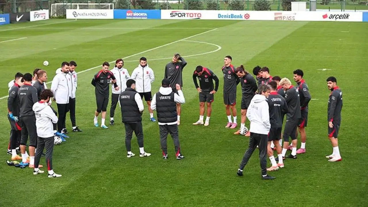 A Milli Takım, Gürcistan maçının hazırlıklarına başladı