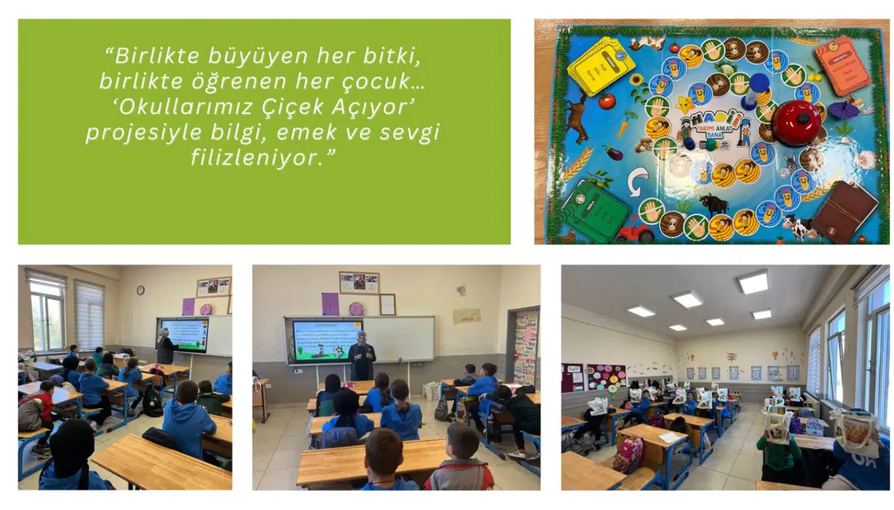 Konya’da çevre bilinci için örnek proje: Minikler toprakla tanışıyor