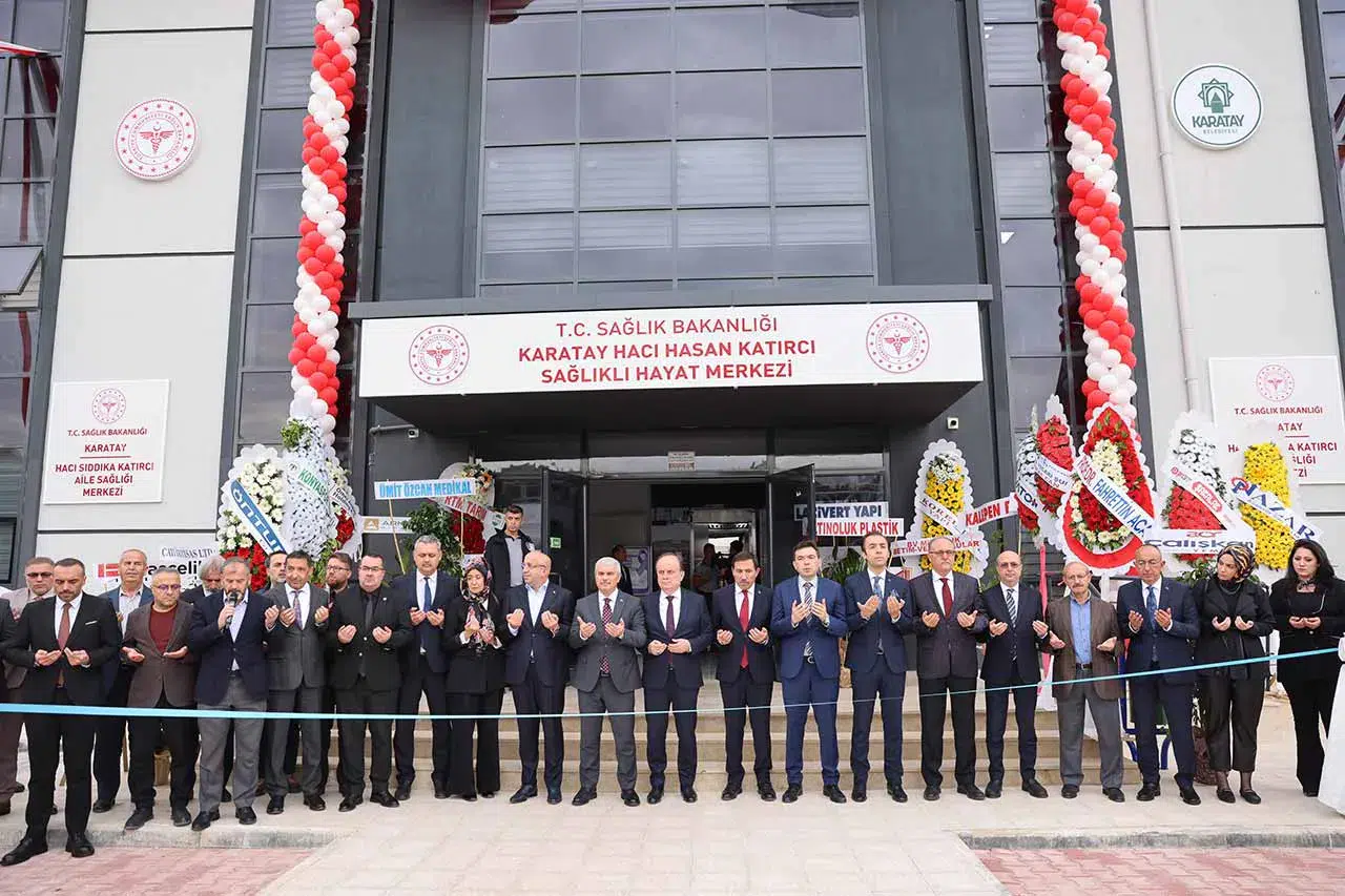 Karatay’da Katırcı ailesinin adını yaşatan sağlık tesisi açıldı