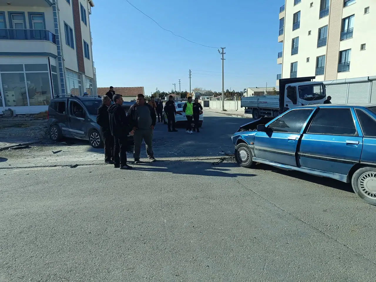 Konya plakalı araç Aksaray'da kazaya karıştı! 7 yaralı