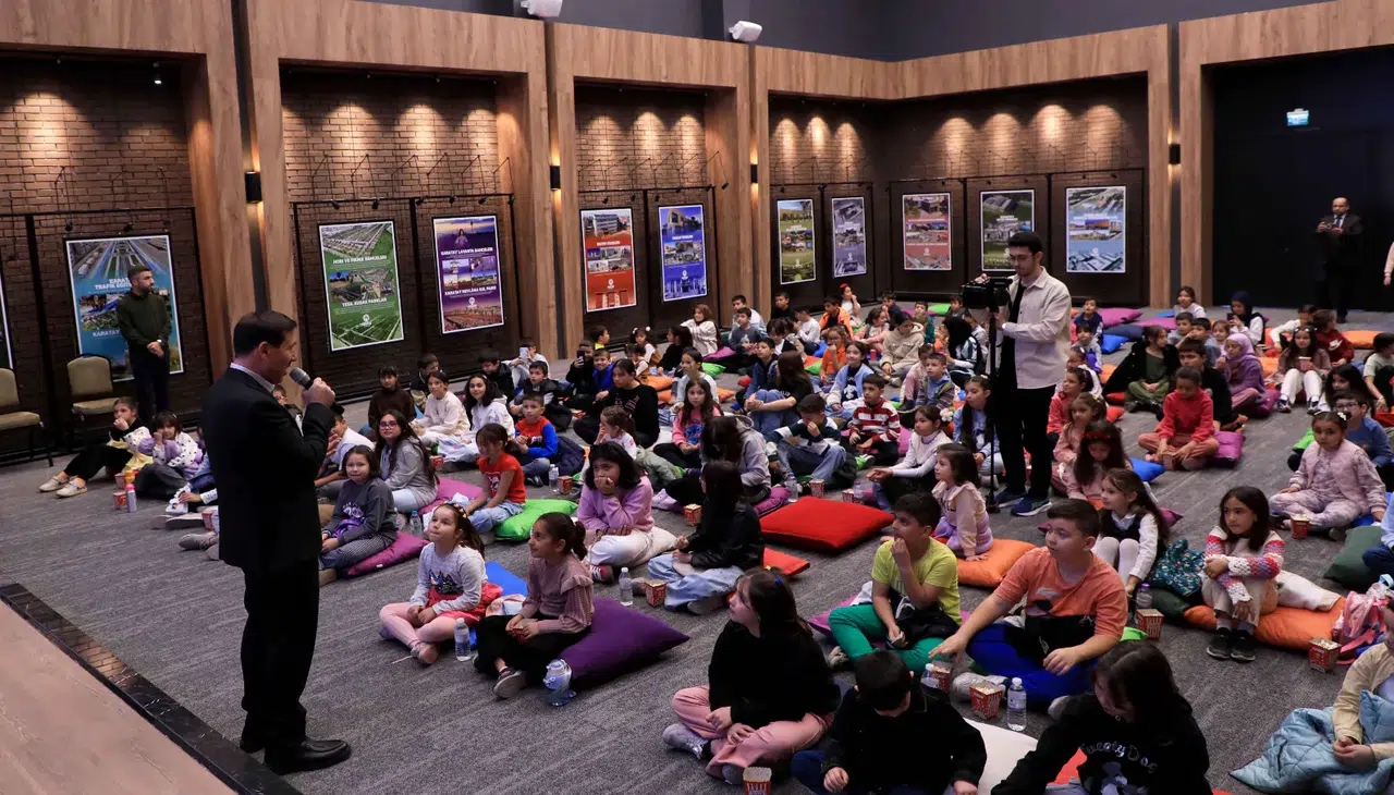 Konya'da çocuklar için ücretsiz sinema etkinliği düzenlendi!