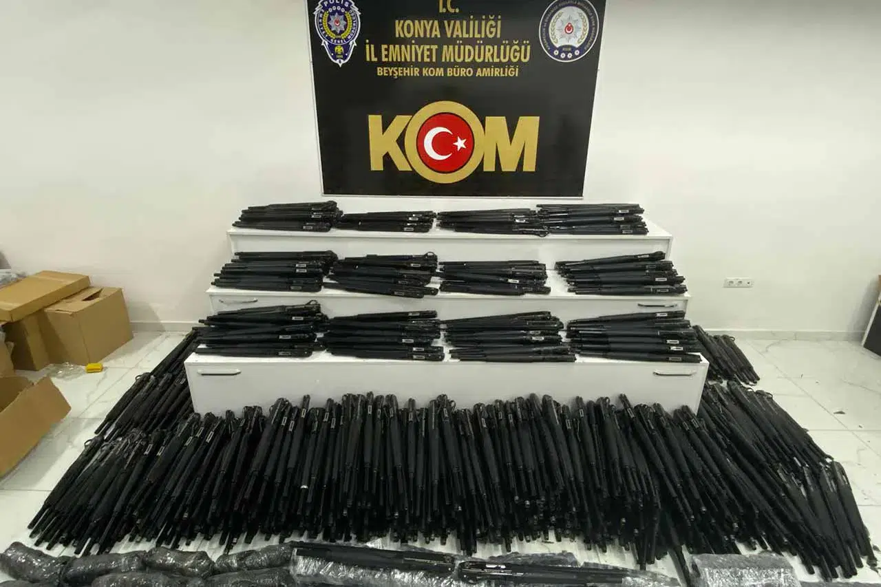 Konya’da yasa dışı silah ticaretine ağır darbe