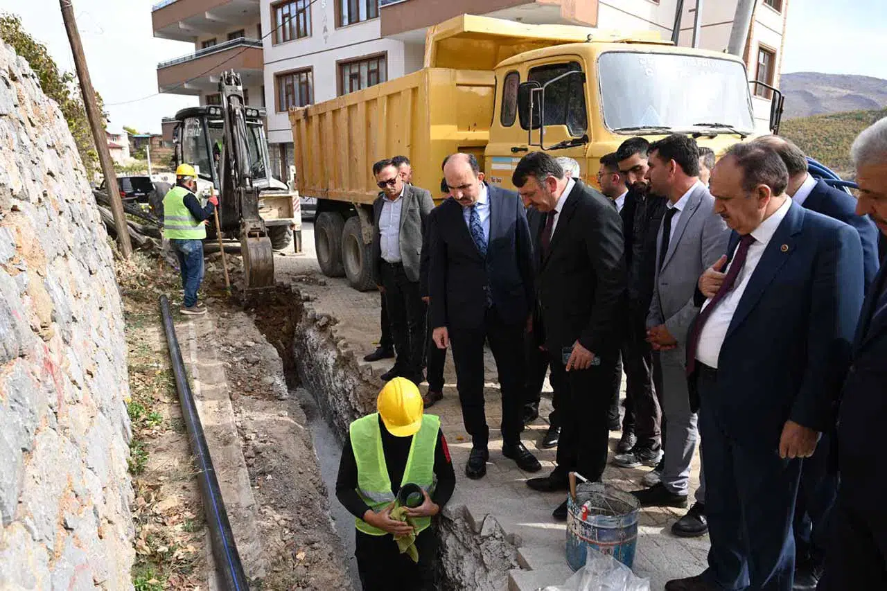 Konya'nın bir ilçesinde daha içme suyu hattı yenileniyor