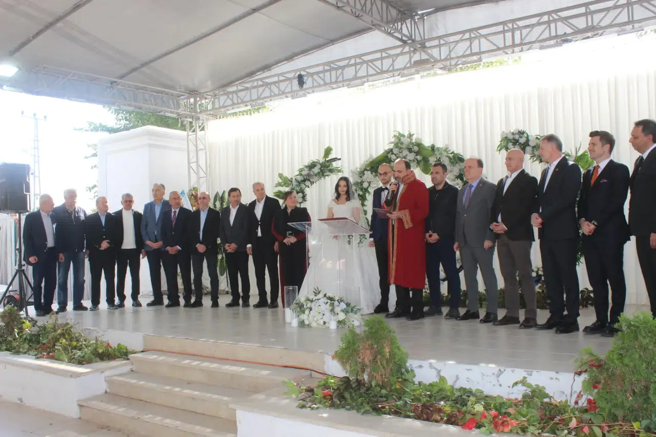 Konya'da iş ve siyaset dünyası bu düğünde buluştu!