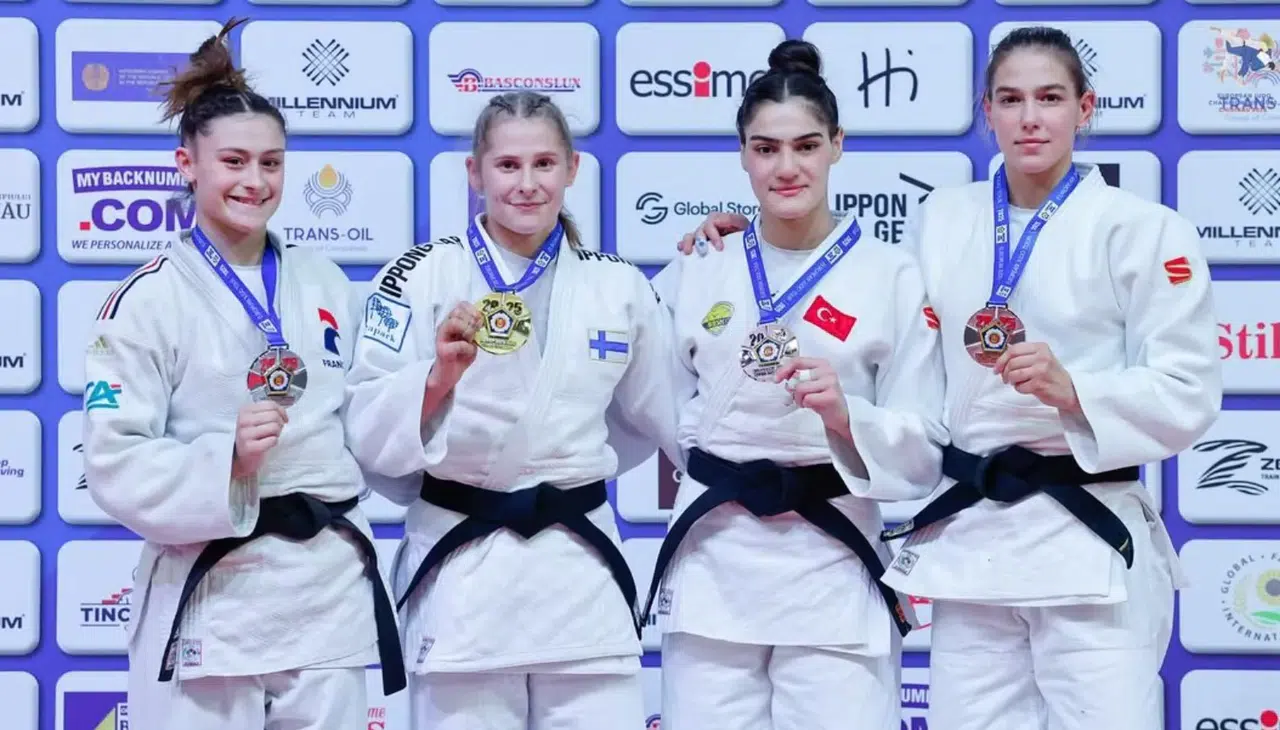 Milli judocu Sinem Oruç, Avrupa sahnesinde Konya’yı gururlandırdı!