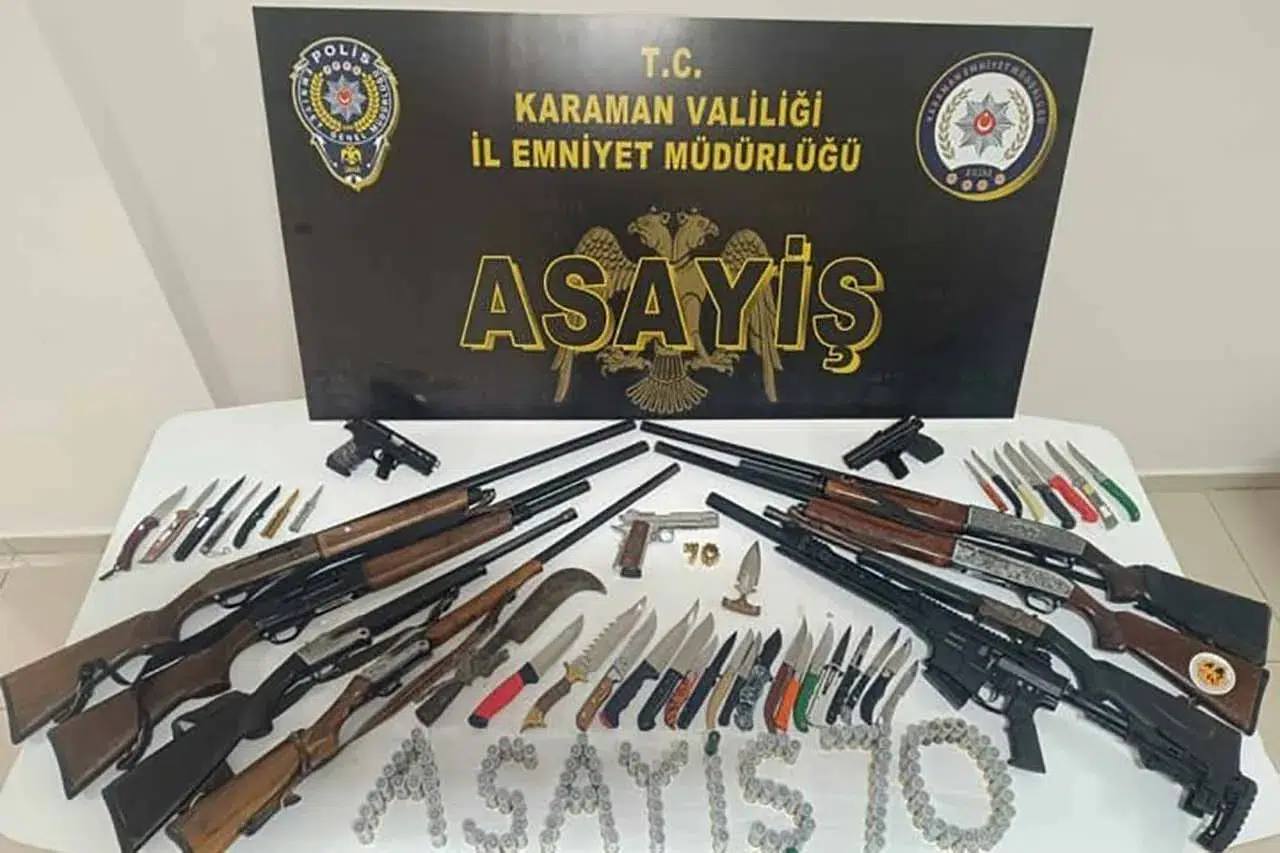 Karaman’da polisten suçlulara darbe! Bir haftalık denetimlerde büyük başarı