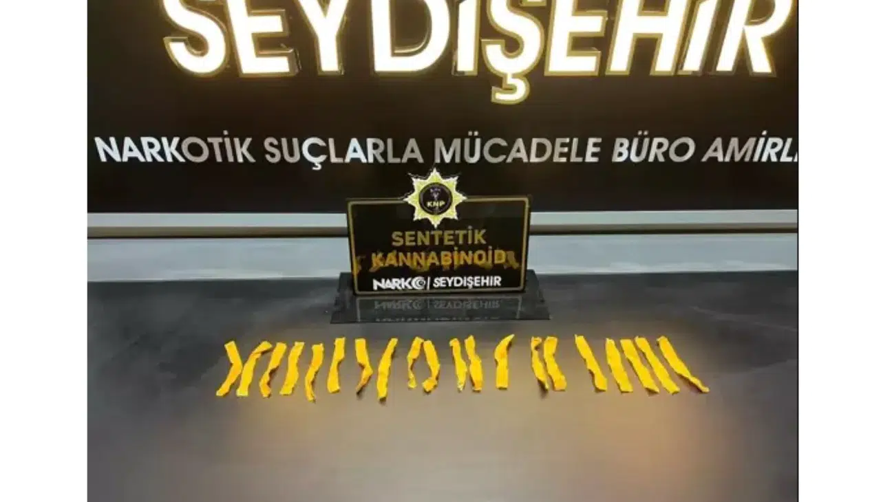 Konya'da uyuşturucunun saklandığı yer görenleri şaşırttı!