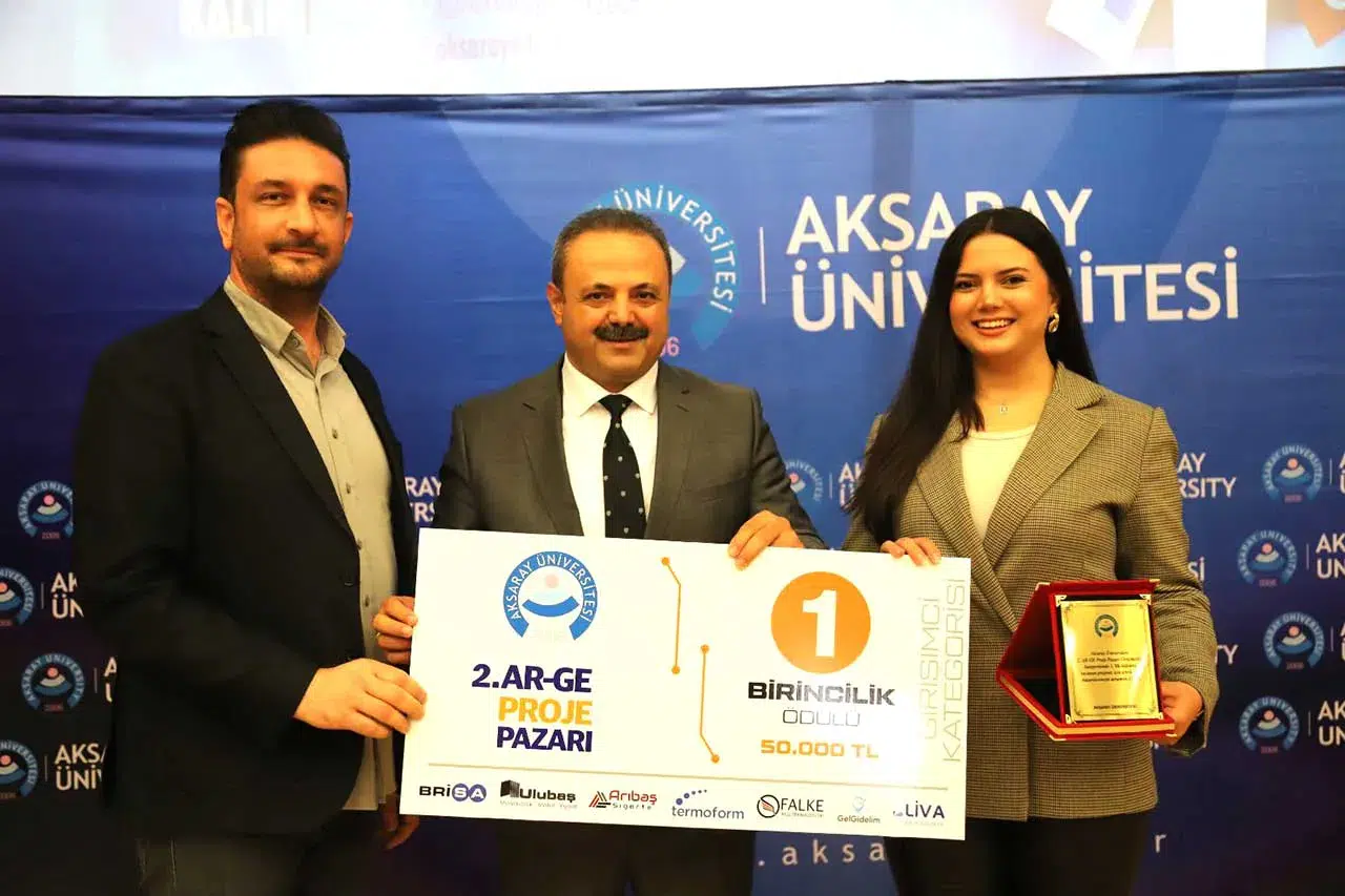 Aksaray Üniversitesi 2. Ar-Ge Proje Pazarı’nda ödüller sahiplerini buldu