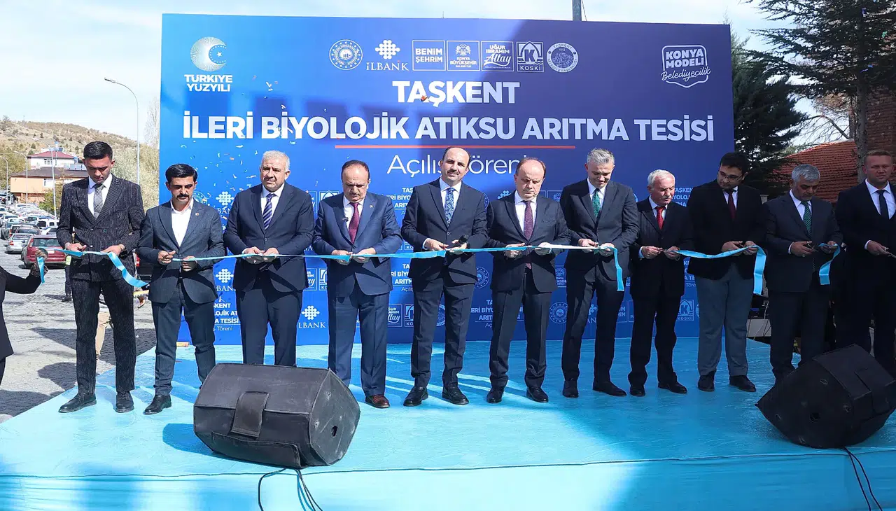 Konya’da su kaynakları için 60 milyon TL'lik dev tesis hizmete açıldı!