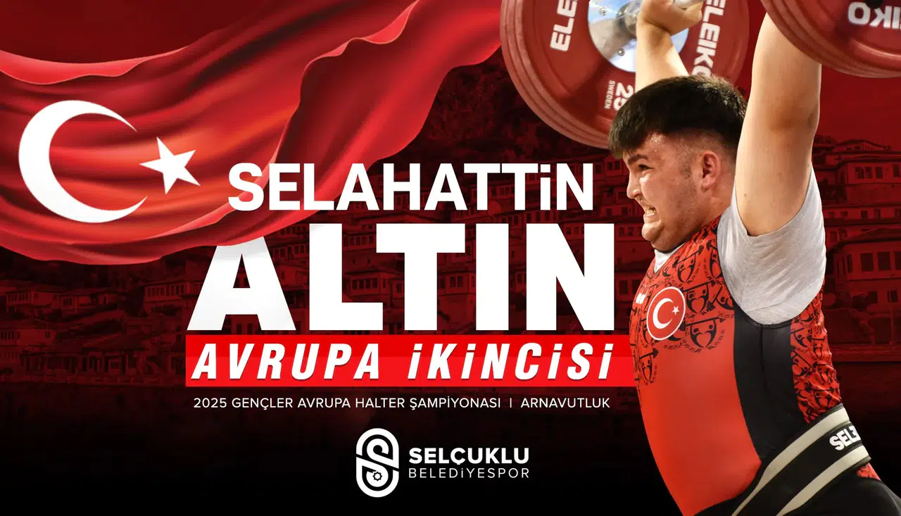 Selçuklu’da milli gurur! Genç sporcudan büyük başarı