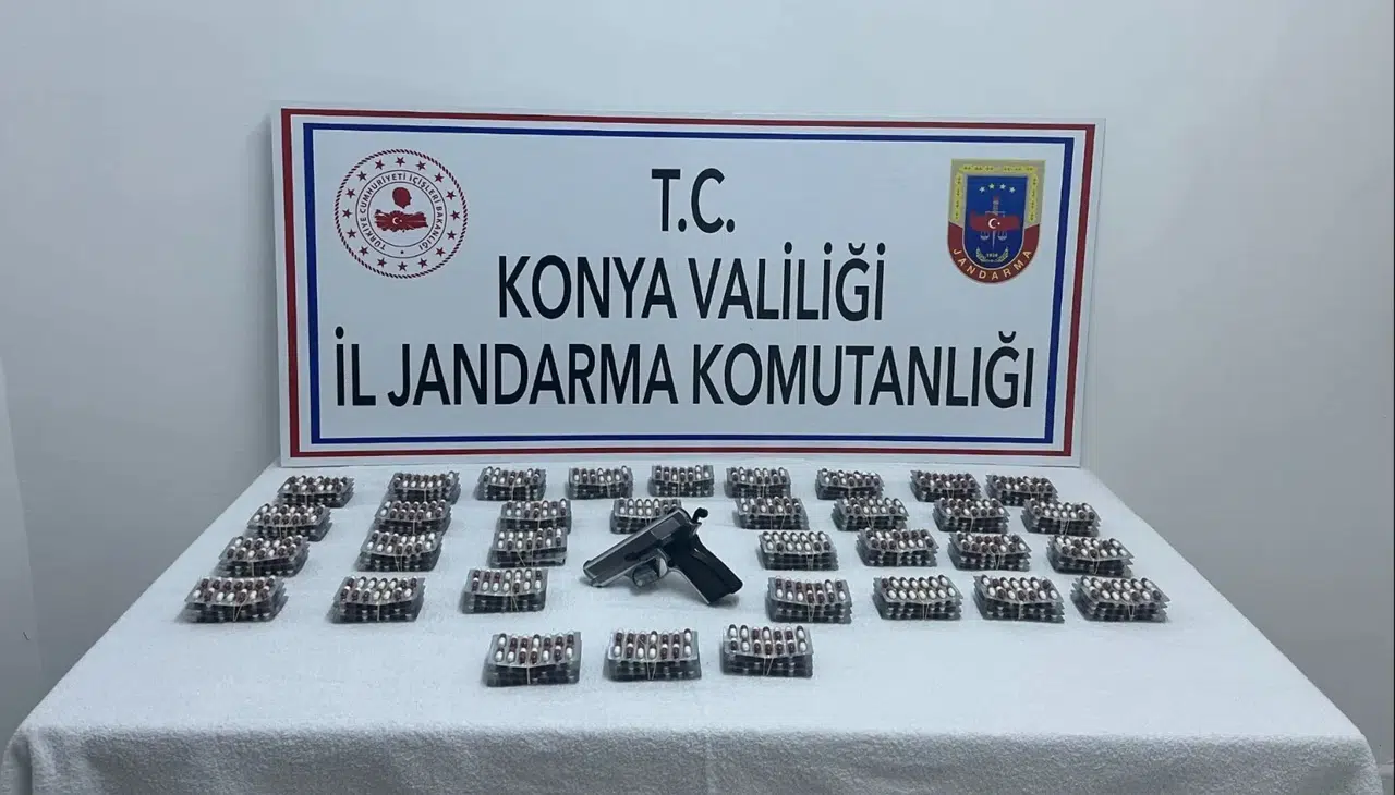 Konya'da uyuşturucu sevkiyatına jandarmadan darbe!