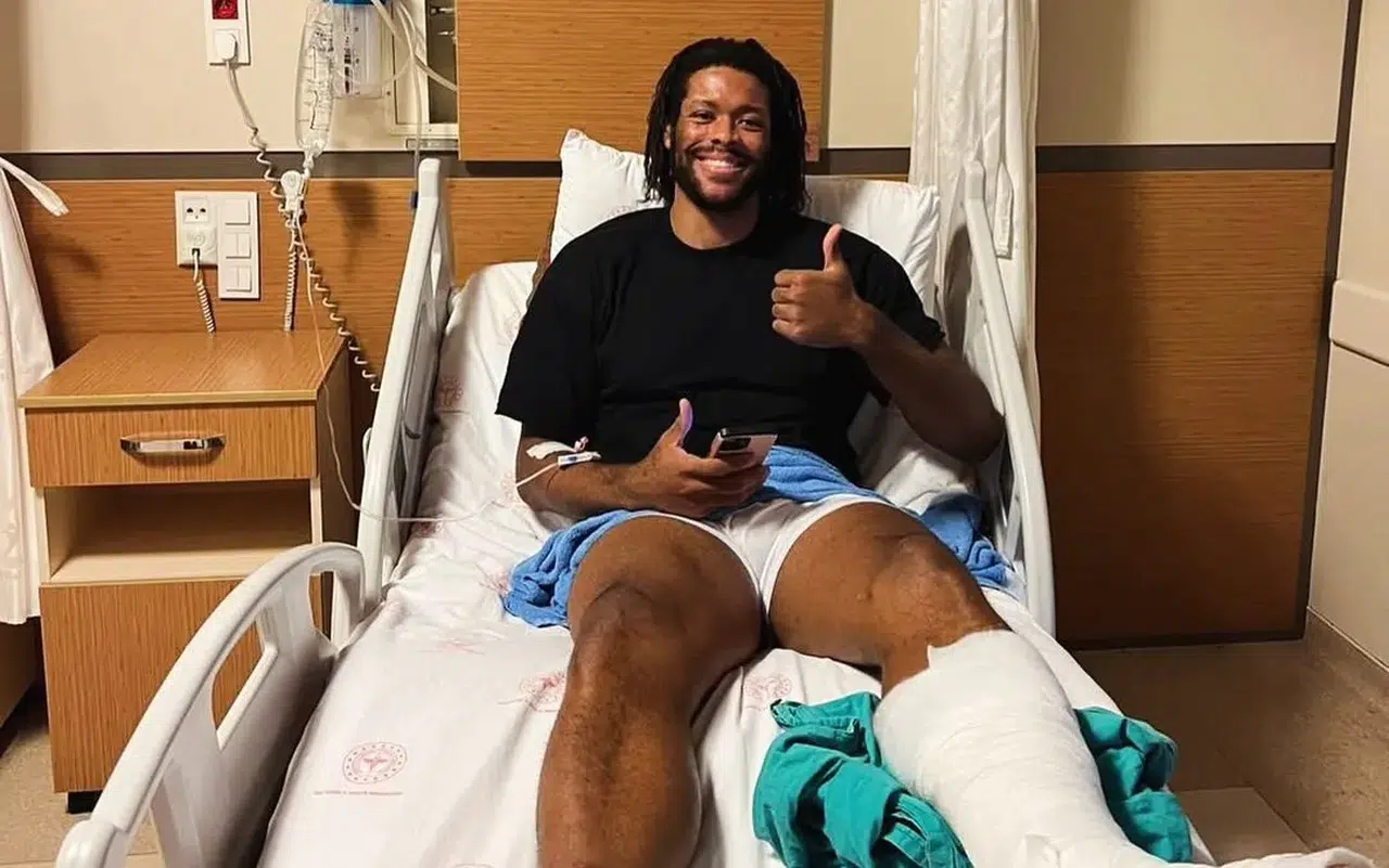 Ayağa kırılan oyuncu, Konya maçında yok!